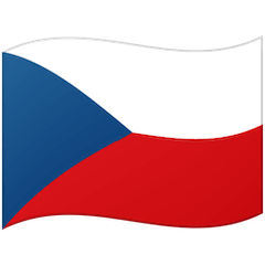 🇨🇿 Bandera de la República Checa Emoji en Google Android, Chromebooks