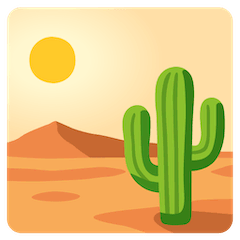 🏜️ Desert Emoji on Google Android and Chromebooks