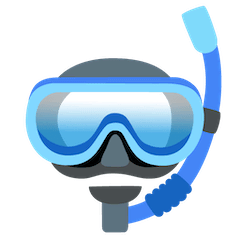 🤿 Maschera per immersione Emoji su Google Android, Chromebooks
