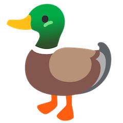 Duck Emoji on Google Android and Chromebooks