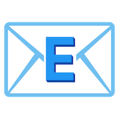 Электронное письмо Эмодзи на Google Android и Chromebook