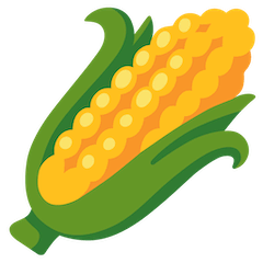 Ear of Corn Emoji on Google Android and Chromebooks