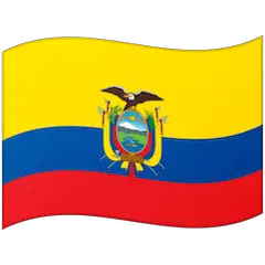 Flag: Ecuador Emoji on Google Android and Chromebooks