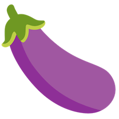 Eggplant Emoji on Google Android and Chromebooks