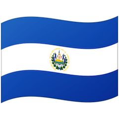 Флаг Сальвадора Эмодзи на Google Android и Chromebook