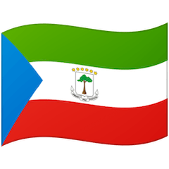 Flag: Equatorial Guinea Emoji on Google Android and Chromebooks