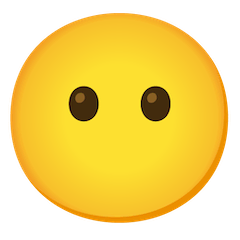 😶 Gesicht ohne Mund Emoji auf Google Android, Chromebook