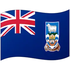 🇫🇰 Bandera de las Islas Malvinas Emoji en Google Android, Chromebooks