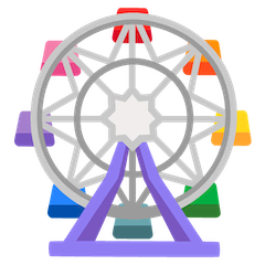 Ferris Wheel Emoji on Google Android and Chromebooks