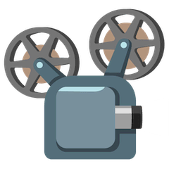 Film Projector Emoji on Google Android and Chromebooks