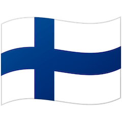 Flag: Finland Emoji on Google Android and Chromebooks