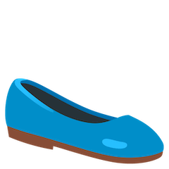 🥿 Обувь на плоской подошве Эмодзи на Google Android и Chromebook