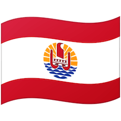 Bandera de la Polinesia Francesa on Google