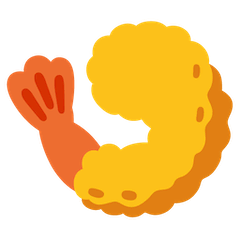 🍤 Camarão frito Emoji nos Google Android, Chromebooks