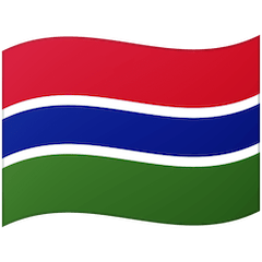 Bandeira da Gâmbia on Google