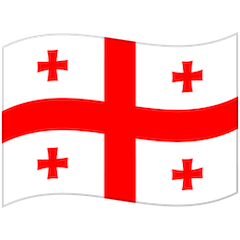 🇬🇪 Bandera de Georgia Emoji en Google Android, Chromebooks