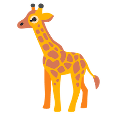 Girafe Émoji Google Android, Chromebook