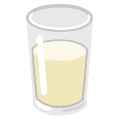 Vaso de leche Emoji Google Android, Chromebook