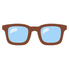 Glasses Emoji on Google Android and Chromebooks