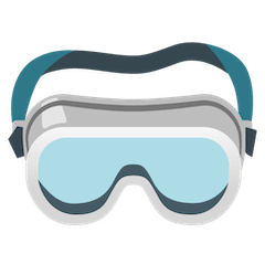 🥽 Occhiali di protezione Emoji su Google Android, Chromebooks