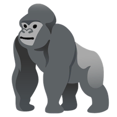 🦍 Gorilla Emoji auf Google Android, Chromebook
