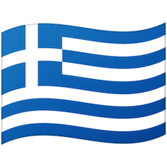 Drapeau de la Grèce Émoji Google Android, Chromebook