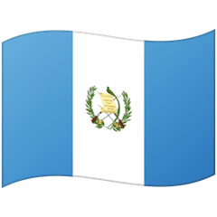 Флаг Гватемалы Эмодзи на Google Android и Chromebook