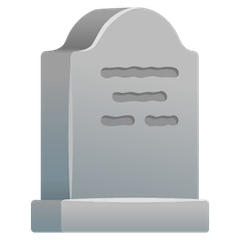 Headstone Emoji on Google Android and Chromebooks