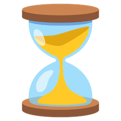 Hourglass Not Done Emoji on Google Android and Chromebooks