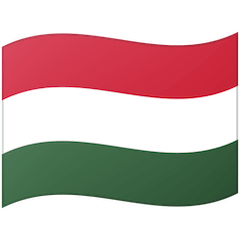 Flag: Hungary Emoji on Google Android and Chromebooks