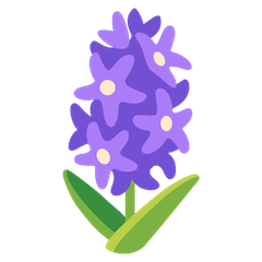 🪻 Hyacinth Emoji Di Google Android Dan Chromebook