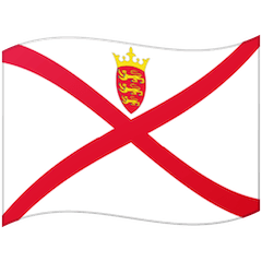 Flagge von Jersey Emoji Google Android, Chromebook