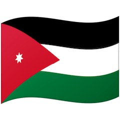 Bandeira da Jordânia Emoji Google Android, Chromebook