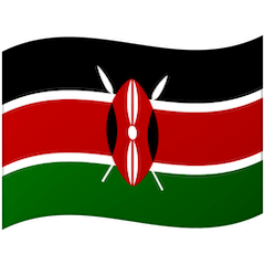 Flag: Kenya Emoji on Google Android and Chromebooks