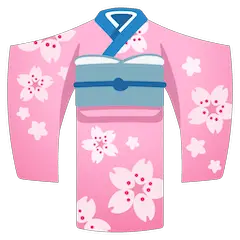 👘 Kimono Emoji auf Google Android, Chromebook