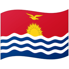 Flag: Kiribati Emoji on Google Android and Chromebooks