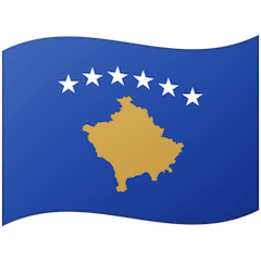 Flagge des Kosovo Emoji Google Android, Chromebook
