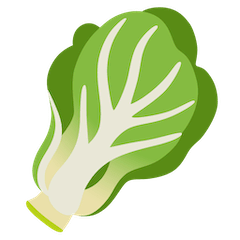 🥬 Vegetais de folha verde Emoji nos Google Android, Chromebooks