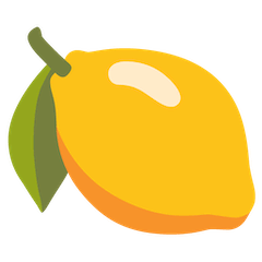 Lemon Emoji on Google Android and Chromebooks