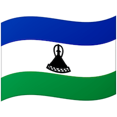 Drapeau du Lesotho Émoji Google Android, Chromebook