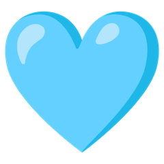 🩵 Light Blue Heart Emoji on Google Android and Chromebooks