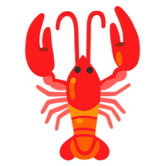 🦞 Lobster Emoji on Google Android and Chromebooks
