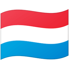 Bandiera del Lussemburgo Emoji Google Android, Chromebook