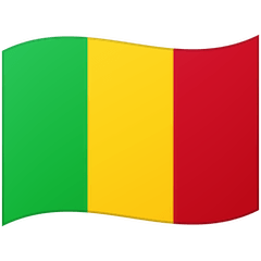 Bandiera del Mali Emoji Google Android, Chromebook
