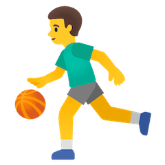 ⛹️‍♂️ Giocatore di pallacanestro Emoji su Google Android, Chromebooks
