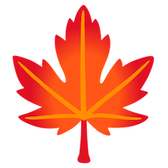 Maple Leaf Emoji on Google Android and Chromebooks