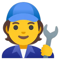 🧑‍🔧 Mechaniker(in) Emoji auf Google Android, Chromebook
