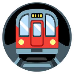 🚇 Treno della metropolitana Emoji su Google Android, Chromebooks