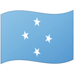 Drapeau de la Micronésie on Google