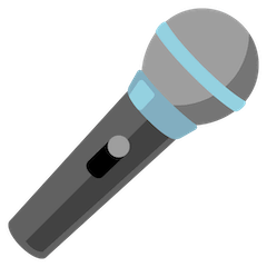 🎤 Microphone Emoji on Google Android and Chromebooks